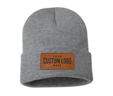 Beanies Leatherette Patch